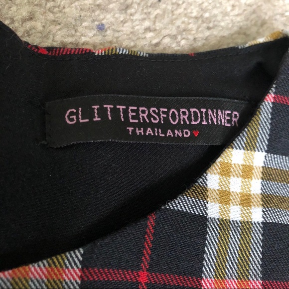 Brown Plaid two piece set - Picture 4 of 4